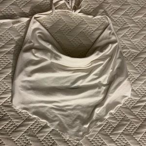 SHEIN, small white skirt set